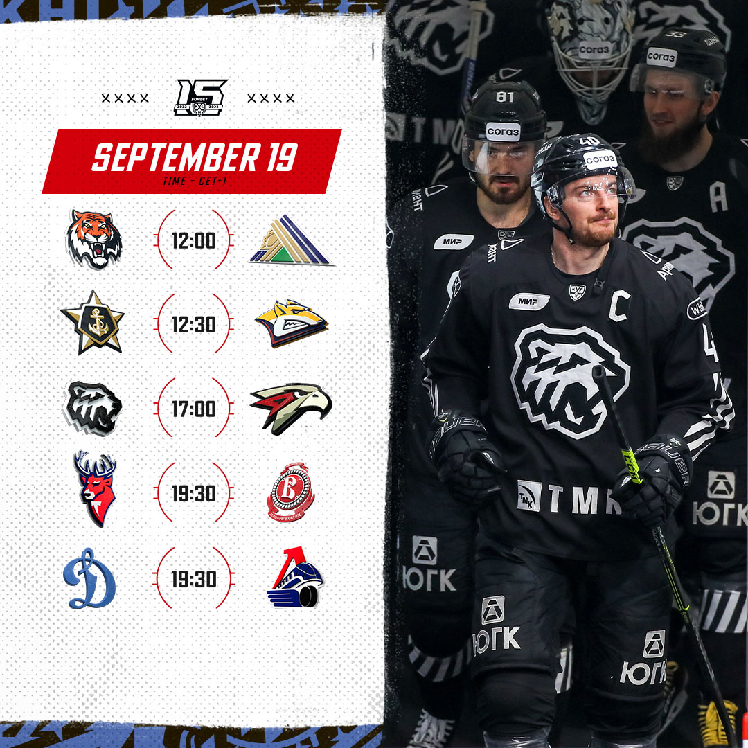 KHL Game Day Preview  September 19, 2022 – CanucksBanter